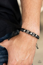 Load image into Gallery viewer, Urban Cattle Drive - Black Bracelet Paparazzi Accessories