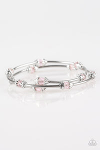 coil,pink,Into Infinity Pink Bracelet