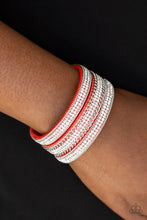 Load image into Gallery viewer, Dangerously Drama Queen Orange Wrap Bracelet Paparazzi Accessories