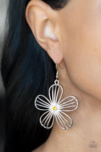 Load image into Gallery viewer, Meadow Musical - Yellow Earrings Paparazzi Accessories