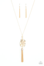 Load image into Gallery viewer, Botanical Beaches - Gold Necklace Paparazzi Accessories