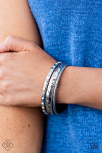 Load image into Gallery viewer, Confidently Curvaceous - White Bangles Paparazzi Accessories