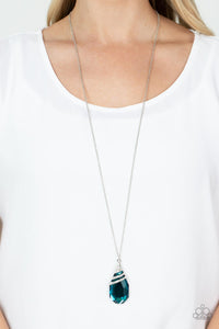 autopostr_pinterest_58290,blue,long necklace,rhinestones,Demandingly Diva - Blue Rhinestone Necklace