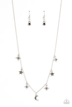 Load image into Gallery viewer, Cosmic Runway - Silver Necklace Paparazzi Accessories