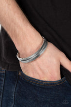 Load image into Gallery viewer, QUILL-Call - Silver Bracelet Paparazzi Accessories