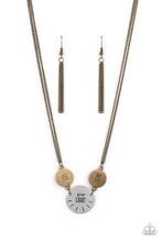 Load image into Gallery viewer, Shine Your Light - Brass Necklace Paparazzi Accessories
