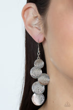 Load image into Gallery viewer, Token Gesture - Silver Earrings Paparazzi Accessories