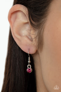autopostr_pinterest_58290,Hearts,Pink,Rhinestones,Short Necklace,Royally Romantic - Pink Rhinestone Necklace