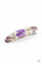 Load image into Gallery viewer, Floral Flurry - Purple Hair Accessory Paparazzi Accessories