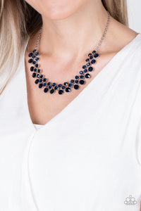 autopostr_pinterest_58290,blue,rhinestones,short necklace,Won The Lottery - Blue Rhinestone Necklace