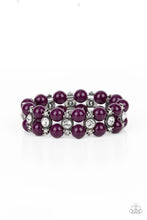Load image into Gallery viewer, Starlight Reflection - Purple  Stretchy Bracelet Paparazzi Accessories