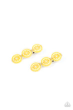 Load image into Gallery viewer, Charismatically Citrus - Yellow Hair Accessory Paparazzi Accessories