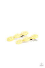 Load image into Gallery viewer, Charismatically Citrus - Yellow Hair Accessory Paparazzi Accessories