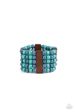 Load image into Gallery viewer, Island Soul - Blue Bracelet Paparazzi Accessories