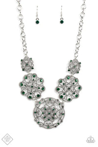 autopostr_pinterest_58290,green,hearts,rhinestones,short necklace,Royally Romantic Green Rhinestone Stretchy Bracelet