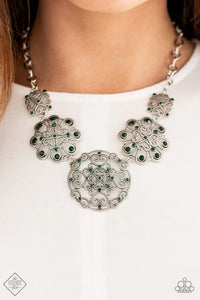 autopostr_pinterest_58290,green,hearts,rhinestones,short necklace,Royally Romantic Green Rhinestone Stretchy Bracelet