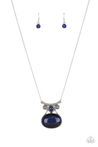autopostr_pinterest_58290,blue,cat's eye,short necklace,One DAYDREAM At A Time - Blue Cat's Eye Necklace