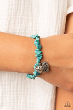Load image into Gallery viewer, Love You to Pieces - Blue Bracelet Paparazzi Accessories