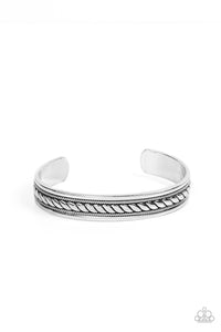 cuff,silver,Modern Metalhead - Silver Cuff Bracelet