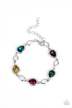 Load image into Gallery viewer, Timelessly Teary - Multi Rhinestone Bracelet Paparazzi Accessories