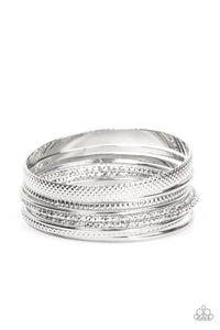 bangles,silver,Circlet Circus - Silver Bangle Bracelets