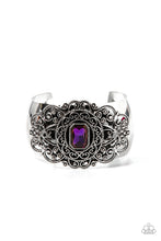 Load image into Gallery viewer, Throne Room Royal - Purple Cuff Bracelet Paparazzi Acessories