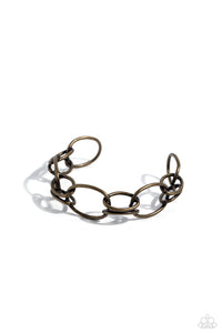 brass,Cuff,LINK or Swim - Brass Cuff Bracelet