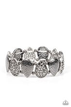 Load image into Gallery viewer, Playing Favorites - Multi Hematite Rhinestone Stretchy Bracelet Paparazzi Accessories