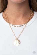 Load image into Gallery viewer, Highlight of My Life - Gold Necklace Paparazzi Accessories