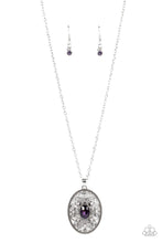 Load image into Gallery viewer, Sonata Swing - Purple Rhinestone Necklace Paparazzi Accessories