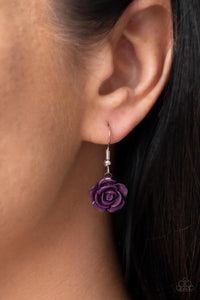 autopostr_pinterest_58290,floral,purple,short necklace,PRIMROSE and Pretty - Purple Floral Necklace