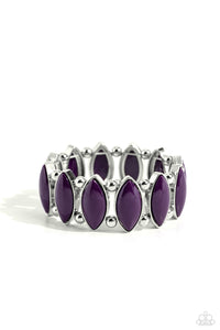 purple,stretchy,Cry Me a RIVERA - Purple Stretchy Bracelet