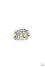 Load image into Gallery viewer, Staggering Sparkle - Yellow Paparazzi Accessories