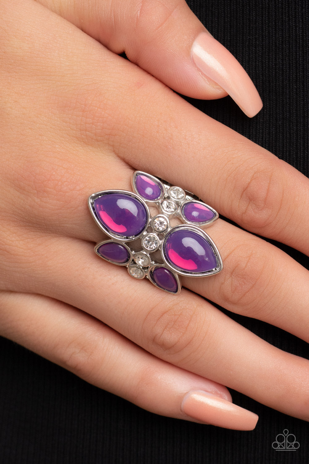 TRIO Tinto - Purple Ring Paparazzi Accessories