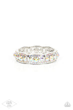 Load image into Gallery viewer, Easy On The ICE - Multi Iridescent Rhinestone Stretchy Bracelet Paparazzi Accessories