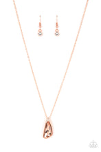 Load image into Gallery viewer, Envious Extravagance - Copper Rhinestone Necklace Paparazzi Accessories