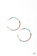 Load image into Gallery viewer, Joshua Tree Tourist - Brass Hoop Earrings Paparazzi Accessories
