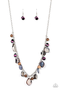autopostr_pinterest_58290,long necklace,pink,stones,Caribbean Charisma - Pink Stone Necklace