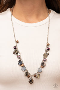 autopostr_pinterest_58290,long necklace,pink,stones,Caribbean Charisma - Pink Stone Necklace