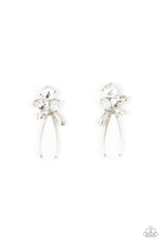 Load image into Gallery viewer, DIY Dazzle - White Rhinestone Earrings Paparazzi Accessories