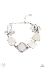 Load image into Gallery viewer, Grounding Glamour White Bracelet Paparazzi Accessories