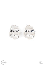 Load image into Gallery viewer, Raise the RUCHE - Silver Clip-On Earrings Paparazzi Accessories