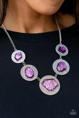 Raw Charisma - Purple Necklace Paparazzi Accessories