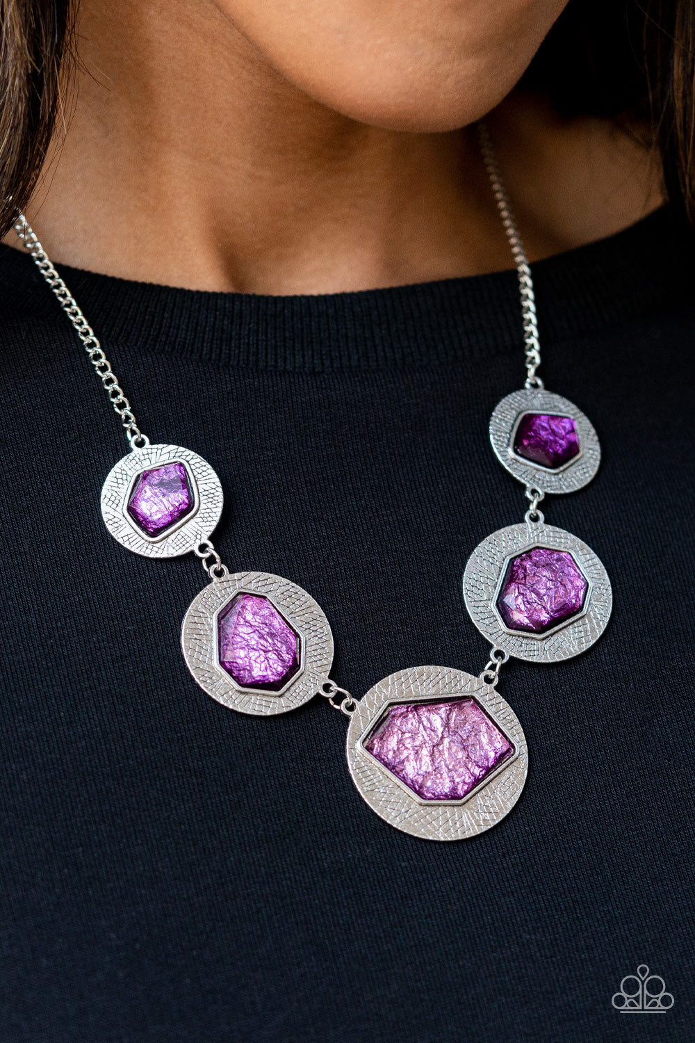Raw Charisma - Purple Necklace Paparazzi Accessories