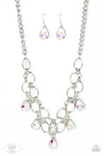 Load image into Gallery viewer, Show-Stopping Shimmer - Multi Iridescent Rhinestone Necklace Paparazzi Accessories