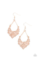 Load image into Gallery viewer, Sentimental Setting - Rose Gold Earrings Paparazzi Accessories