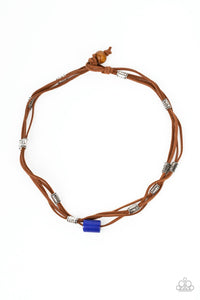 blue,short necklace,urban,Elemental Elevation - Blue Urban Necklace
