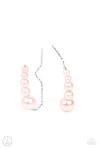 Ear Crawler,pearls,pink,Dropping into Divine - Pink Pearl Ear Crawlers
