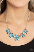Load image into Gallery viewer, Garden Daydream - Blue Cat&#39;s Eye Necklace Paparazzi Accessories
