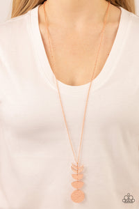 copper,long necklace,Phase Out - Copper Necklace